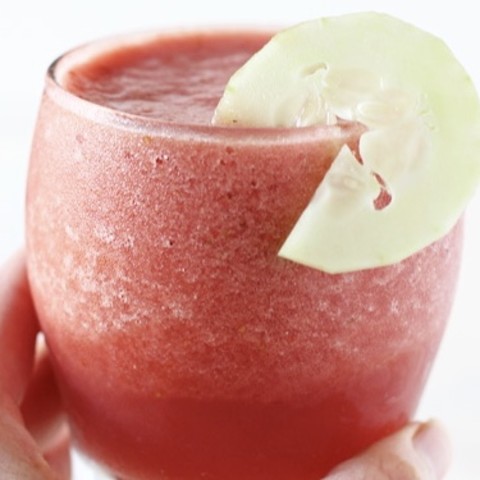 Wild strawberry watermelon juice