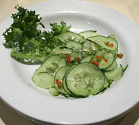 Spearmint and Cucumber Salad