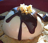 Smoky Lapsang Souchong Panna Cotta S'mores