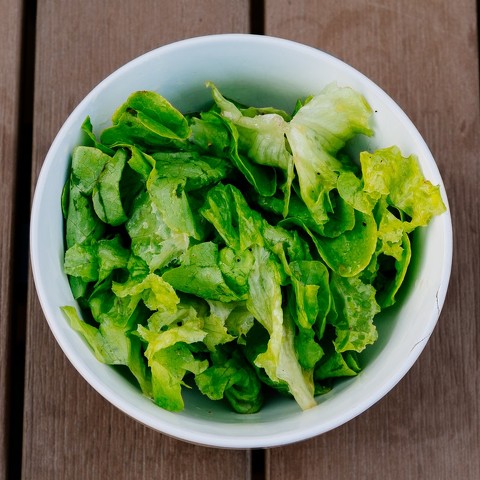 Tea-Dressed Greens