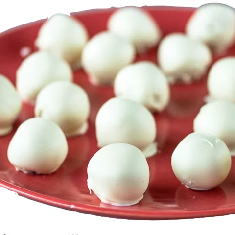 White Chocolate Green Pekoe Truffles