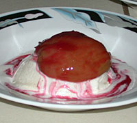 Irish Peach Melba