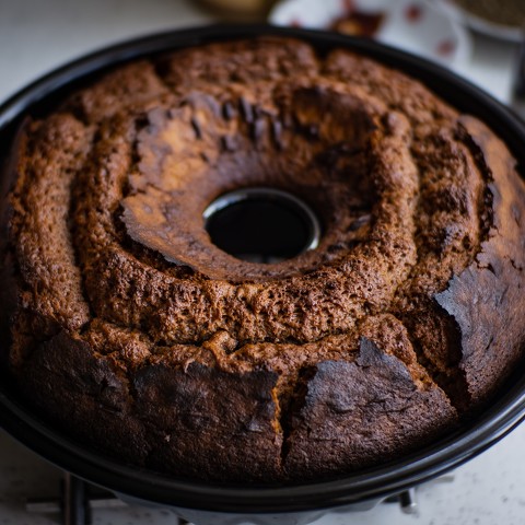 Pumpkin Chai Bundt Cake