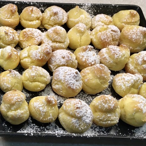 Blood Orange Creme Puffs