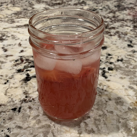 Wild Strawberry Cocktail