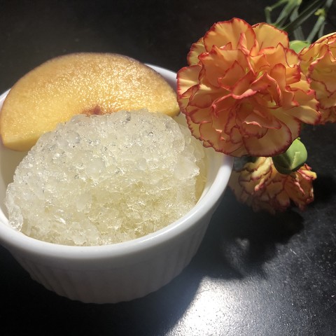 Peach Serenity Snow Cone