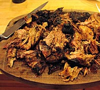 Hojicha Fugue Pulled Pork