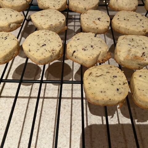 Shortbread tea cookies