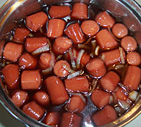 Wuyi Oolong Wiener Appetizer