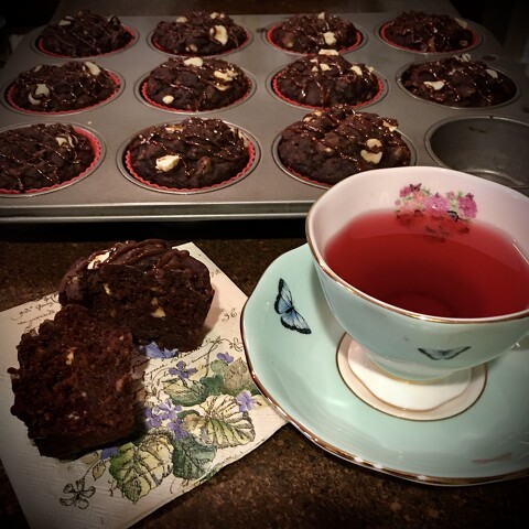 Chocolate Hazelnut Muffins