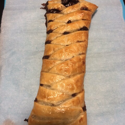 Chocolate Chai Pastry Braid