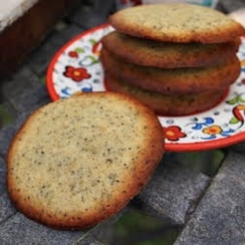 Earl Grey Tea Wafers