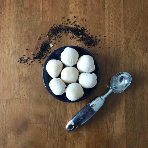 Thai Tea Mochi Ice Cream