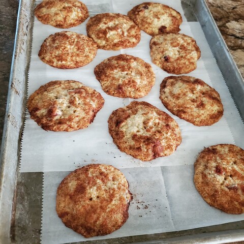 Spiced Peach Cookies