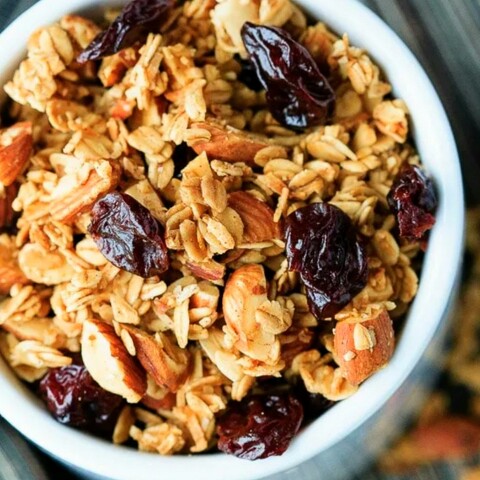 Cherry Marzipan Oolong Granola