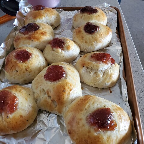 Strawberry Spice buns