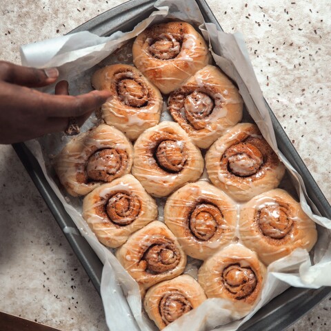Nutty Vegan Cinnamon Rolls