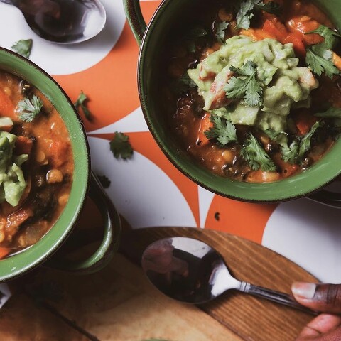 Sweet Potato Coconut Milk Stew