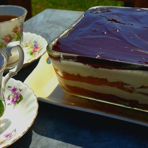 Chocolate Truffle Tea-amisu for Two