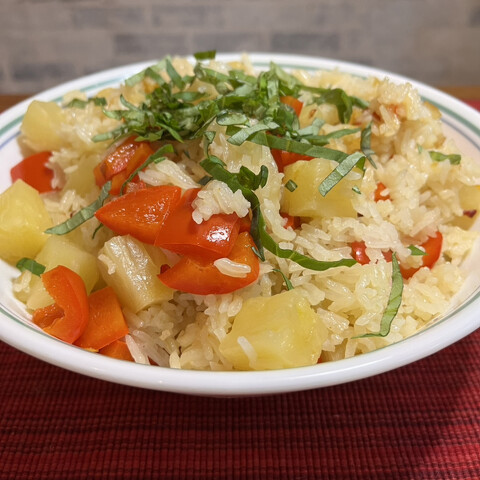 Pineapple Spring Rice