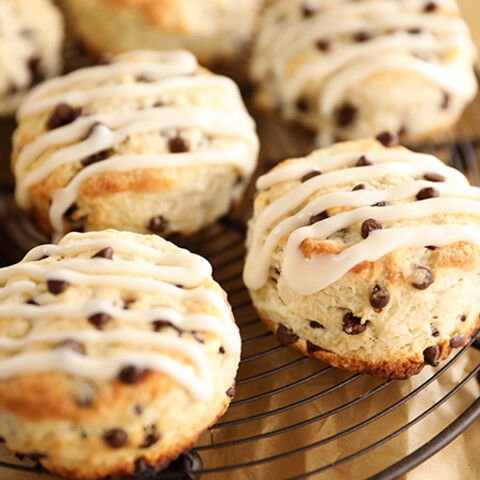 Chocolate Chip Tea Biscuits