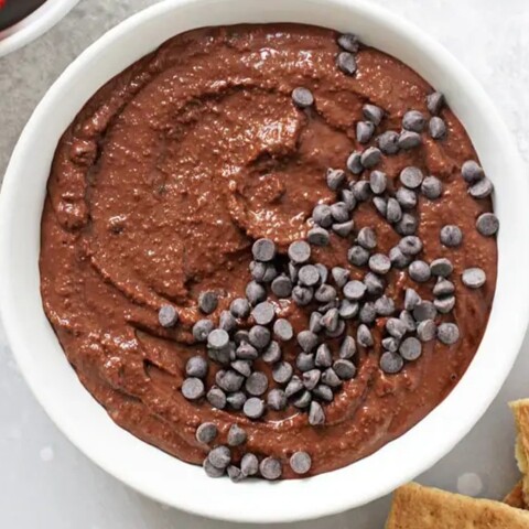 Chocolate Chip Brownie Hummus