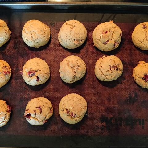 Cranberry Walnut cookies