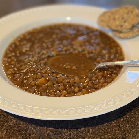 Smoky Lentil Soup