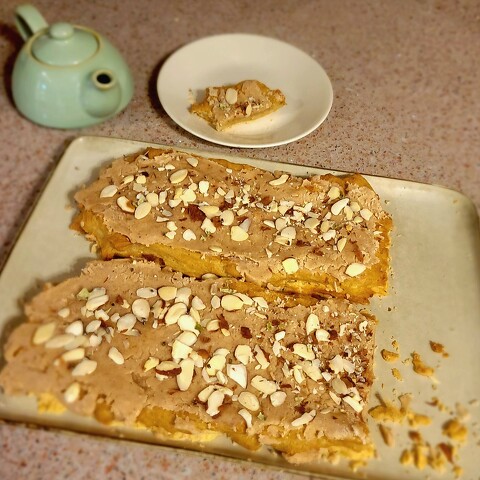 Almond Cardamom Puff Pastry