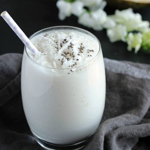 White Toasted Coconut Smoothie