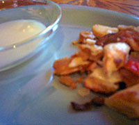 Crab Cakes with Chamomile Lemon Sauce