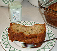 Zinging Zucchini Bread