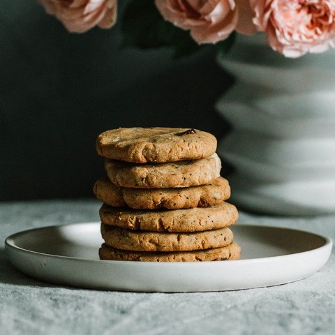 Cranberry Cream Tea Cookies