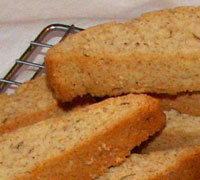 Almond Chestnut Biscotti