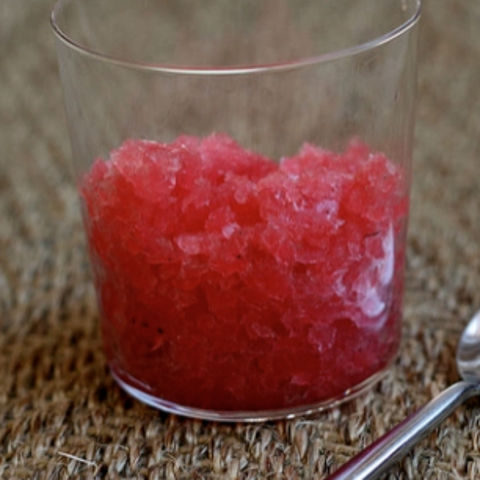 Blood Orange Granita