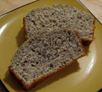 Green Anji Classic Lemon Poppy Seed Loaf