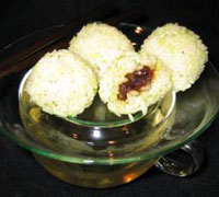 Sweet Kukicha Rice Balls