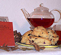 Rooibos Cranberry Scones