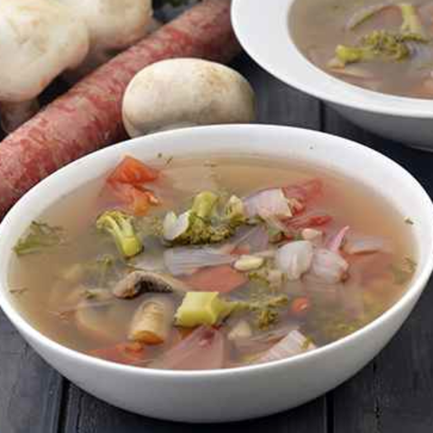 Chicken Soup with Lemon Grass