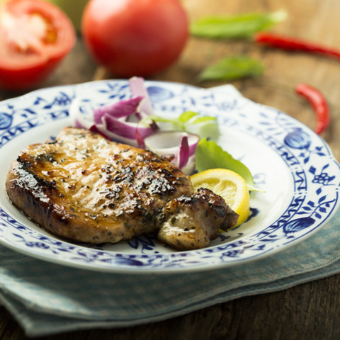 Lazy Sunday Night Pork Chops