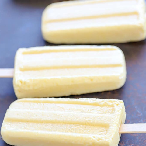 Chai Latte Popsicles