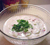 Garlic-Mint Yogurt Sauce