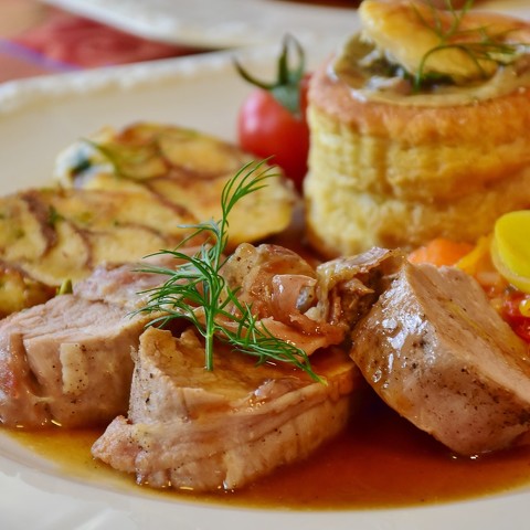 Pork Chops with Lapsang Souchong Gravy