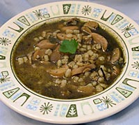 Hojicha Mushroom Soup